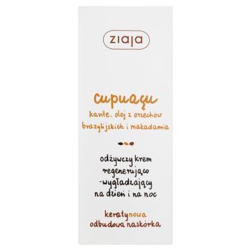Ziaja Cupuacu, krem, odzyw.,regen-wygladz,n/dzien,noc, 50 ml