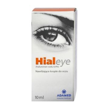 Hialeye, 0,4%, krople do oczu, 10 ml