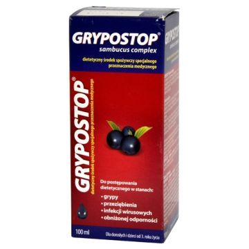 Grypostop Sambucus Complex, syrop, 100 ml