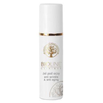 Bioline By JoAnn, żel pod oczy anti aging & wrinkle, 30 ml