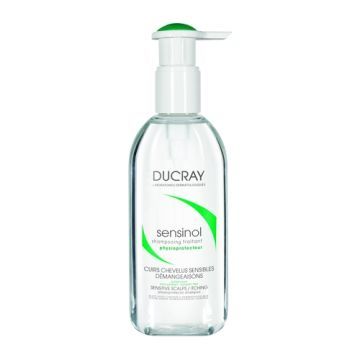 Ducray Sensinol, szampon, ochrona fizjologiczna, wrażliwa skóra głowy, 200 ml