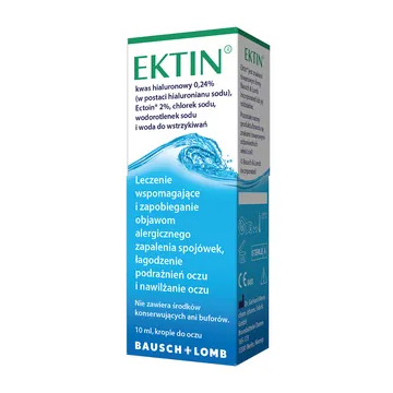 Ektin, krople do oczu, 10 ml