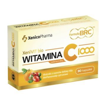 XeniVIT bio Witamina C 1000, kaps., 30 szt