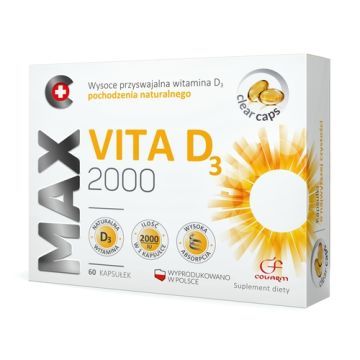 Max Vita D3 2000, kapsułki, 60 szt.