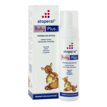 Atoperal Baby Plus,pianka, do mycia, 200 ml