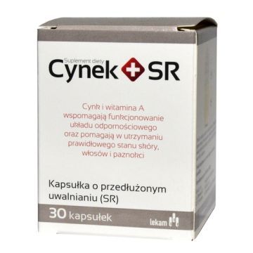 Cynek + SR, kapsułki twarde, 50 szt.