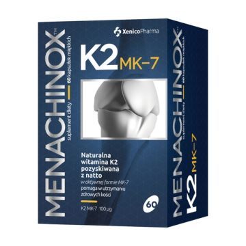 Menachinox K2, kapsułki miękkie, 60 szt.