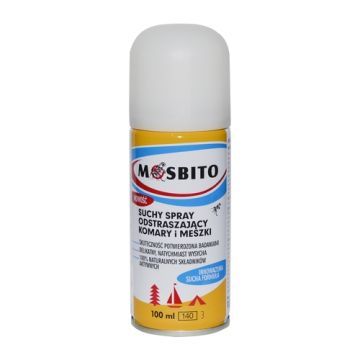 Mosbito, spray, odstraszajacy komary i meszki,suchy, 100 ml