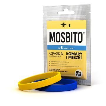 Mosbito, opaska, odstraszajaca komary, 1 szt