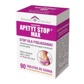 Apetyt Stop Max, tabletki do ssania, 90 szt.