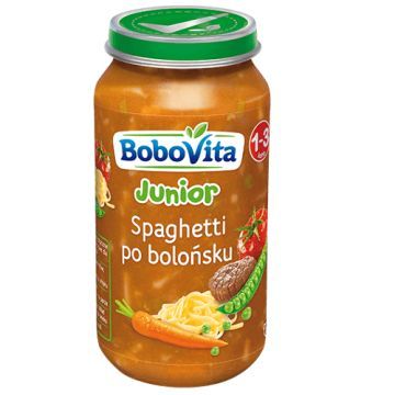 BoboVita, spaghetti po bolońsku, 12 m+, 250 g