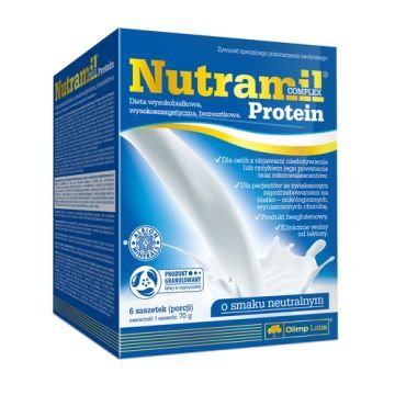 Olimp Nutramil Complex Protein, smak neutralny, 6 saszetek