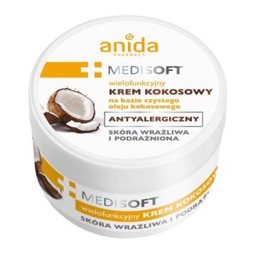 Anida Medi Soft, wielofunkcyjny krem kokosowy, 125 ml