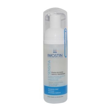 Iwostin Hydro Sensitia, micelarna pianka do mycia twarzy, 165 ml