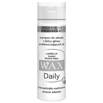 WAX ang PILOMAX Henna Daily, szampon do włosów przetłuszczających się, 200 ml