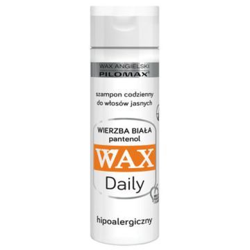 WAX angielski PILOMAX Daily Wax, szampon do włosów jasnych, 200 ml