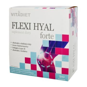 Flexi Hyal Forte, zel, 15 ml, 20 sasz.