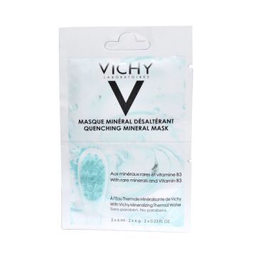 Vichy Masque Mineral,masecz.,nawilz,z mineral, 6 ml, 2 sasz.