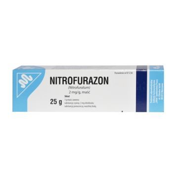 Nitrofurazon, 0,2%, (2 mg / g), maść, 25 g