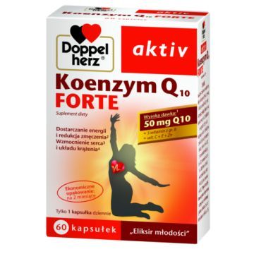 Doppelherz aktiv Koenzym Q10 Forte, kapsułki, 60 szt.