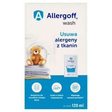 Allergoff Wash (Allergoff),dod.d/prania,6 x 20 ml