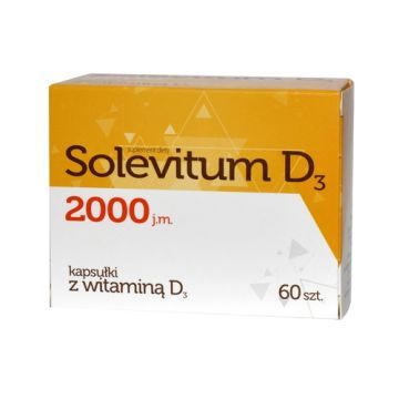 Solevitum D3 2000, kaps., 60 szt