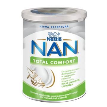 Nestle Nan ExpertPro Total Comfort, kolki, zaparcia, ulewania dla niemowląt od urodzenia, 400 g