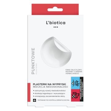 L`Biotica, plast.,punktowe,na wypryski, 3x12szt
