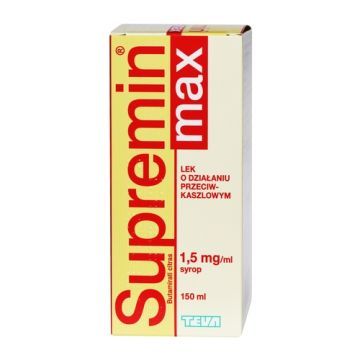 Supremin MAX, 1,5 mg/ml, syrop, 150 ml