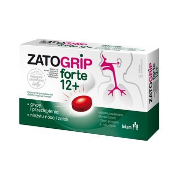 Zatogrip forte 12+, tabletki, 15 szt.