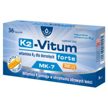 K2 - Vitum Forte 200 mcg, kaps., 36 szt