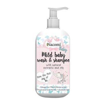 Nacomi, emuls.,do mycia, dla niemowlat, 400 ml