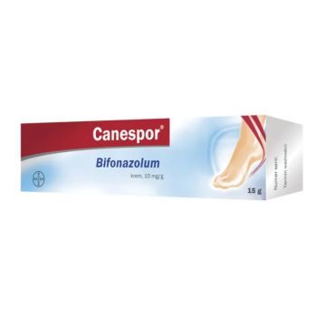 Canespor, 10 mg/g, krem, 15 g (import równoległy, Delfarma) 