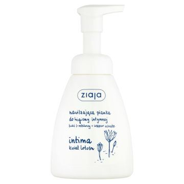 Ziaja Intima kwiat lotosu, pianka, nawilz., dozownik, 250 ml