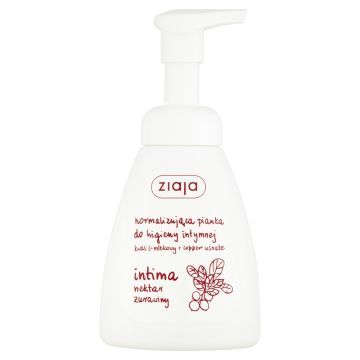 Ziaja Intima nektar zurawiny,pian.do hig.int,normaliz,250ml
