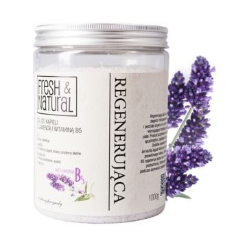 Fresh&Natural, sol, d/kap.,regen.,lawenda,wit.B5,1000 g