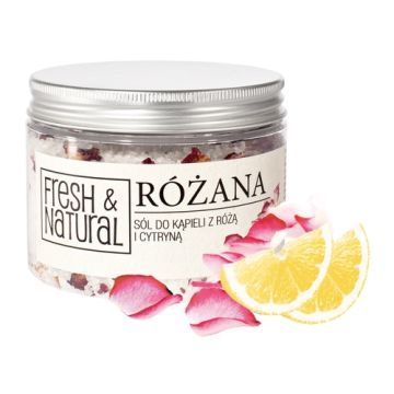 Fresh&Natural, sol, d/kap.,rozana,roza,cytryna, 500 g