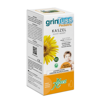 GrinTuss Pediatric, syrop na kaszel suchy i mokry, 210 g