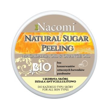 Nacomi, peeling, cukrowy,pomarancza, 200 g