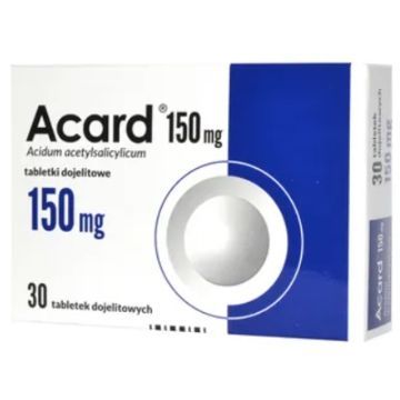 Acard, 150 mg, tabletki dojelitowe, 30 szt.