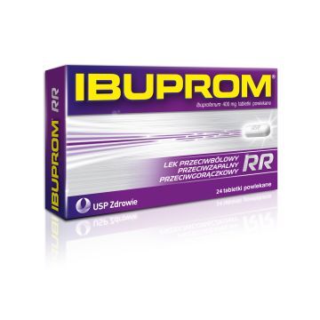 Ibuprom RR Max, 400 mg, tabletki powlekane, 24 szt. (2 x 12 szt.)