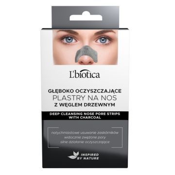 L`Biotica, plast.,oczyszcz,na nos,z wegl.drzewnym, 3 szt