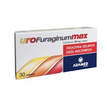 UroFuraginum Max, 100 mg, tabletki, 30 szt.