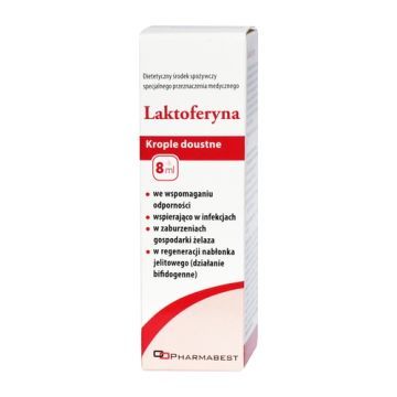 Laktoferyna, krople doustne, 7 ml