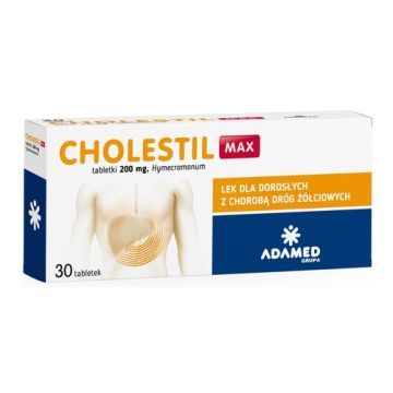 Cholestil Max, 200 mg, tabletki, 30 szt.