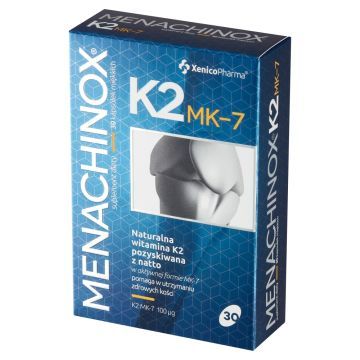 Menachinox K2, kapsułki miękkie, 30 szt.