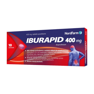 Iburapid, 400 mg, tabletki powlekane, 10 szt.