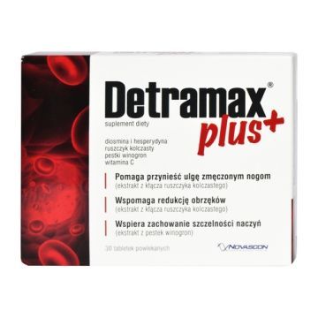 Detramax Plus, tabletki powlekane, 30 szt.