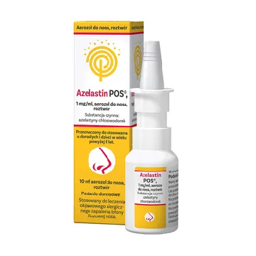 Azelastin POS, 1 mg/ml, aerozol do nosa, 10 ml