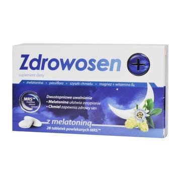 Zdrowosen +, tabletki powlekane, 28 szt.